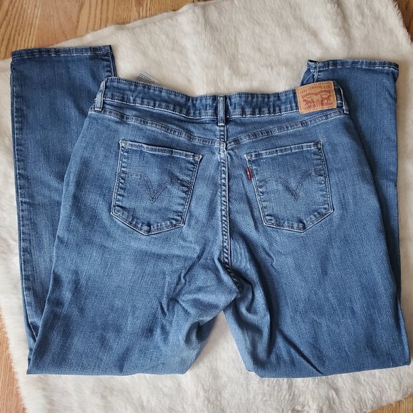 LEVIS CLASSIC MID RISE SKINNY JEANS - Picture 6 of 8